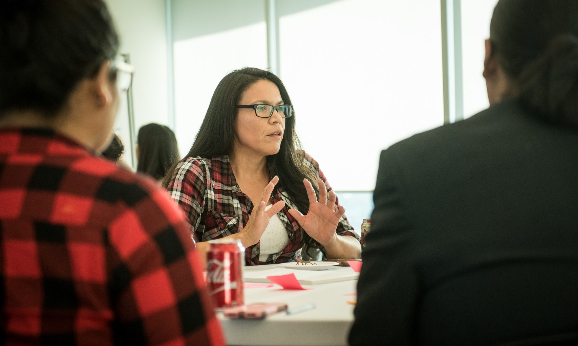 Participants details her thoughts