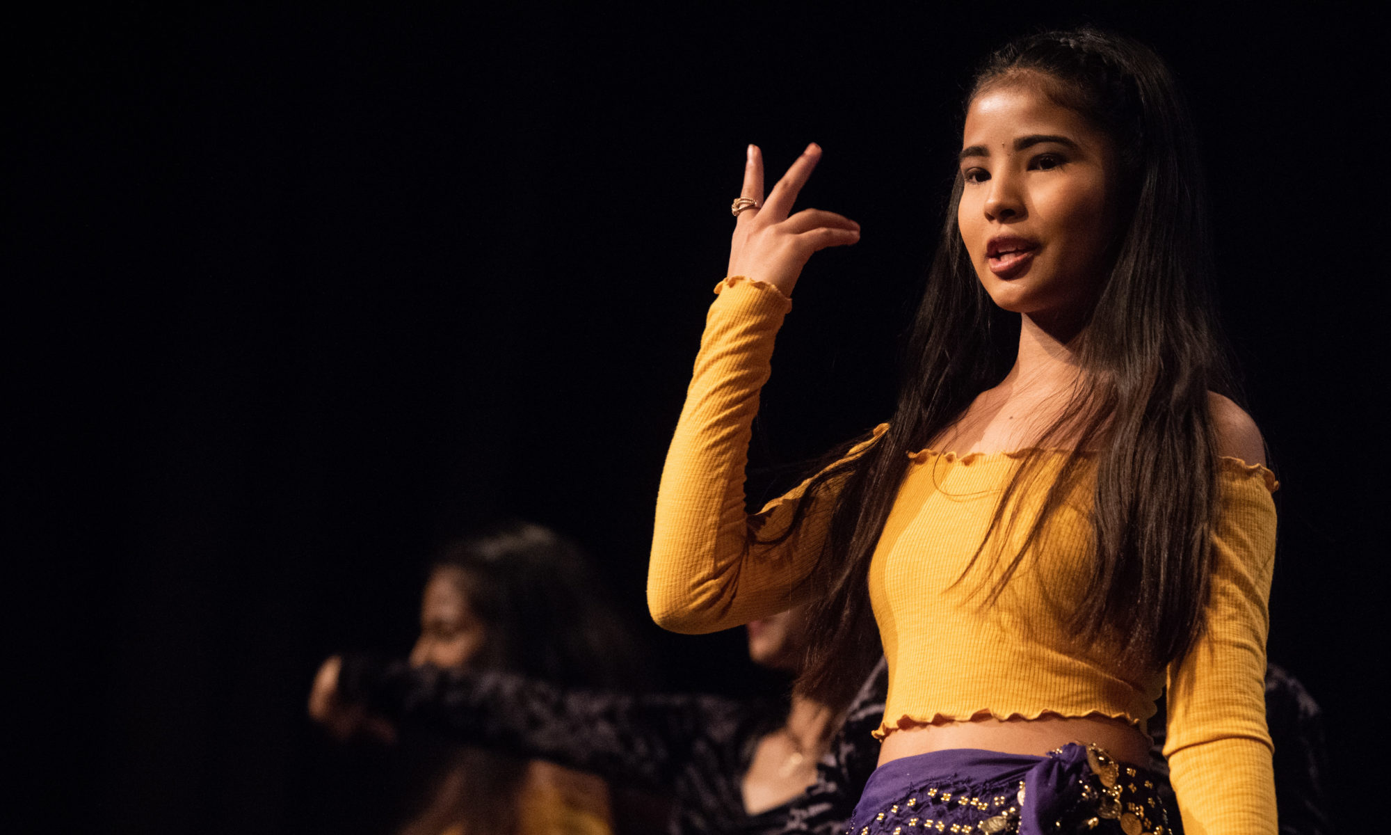 Performers at Nepalese and Bhutanese community Diwali festival in Halifax