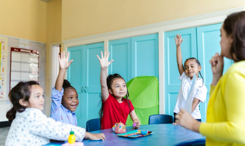 children in school