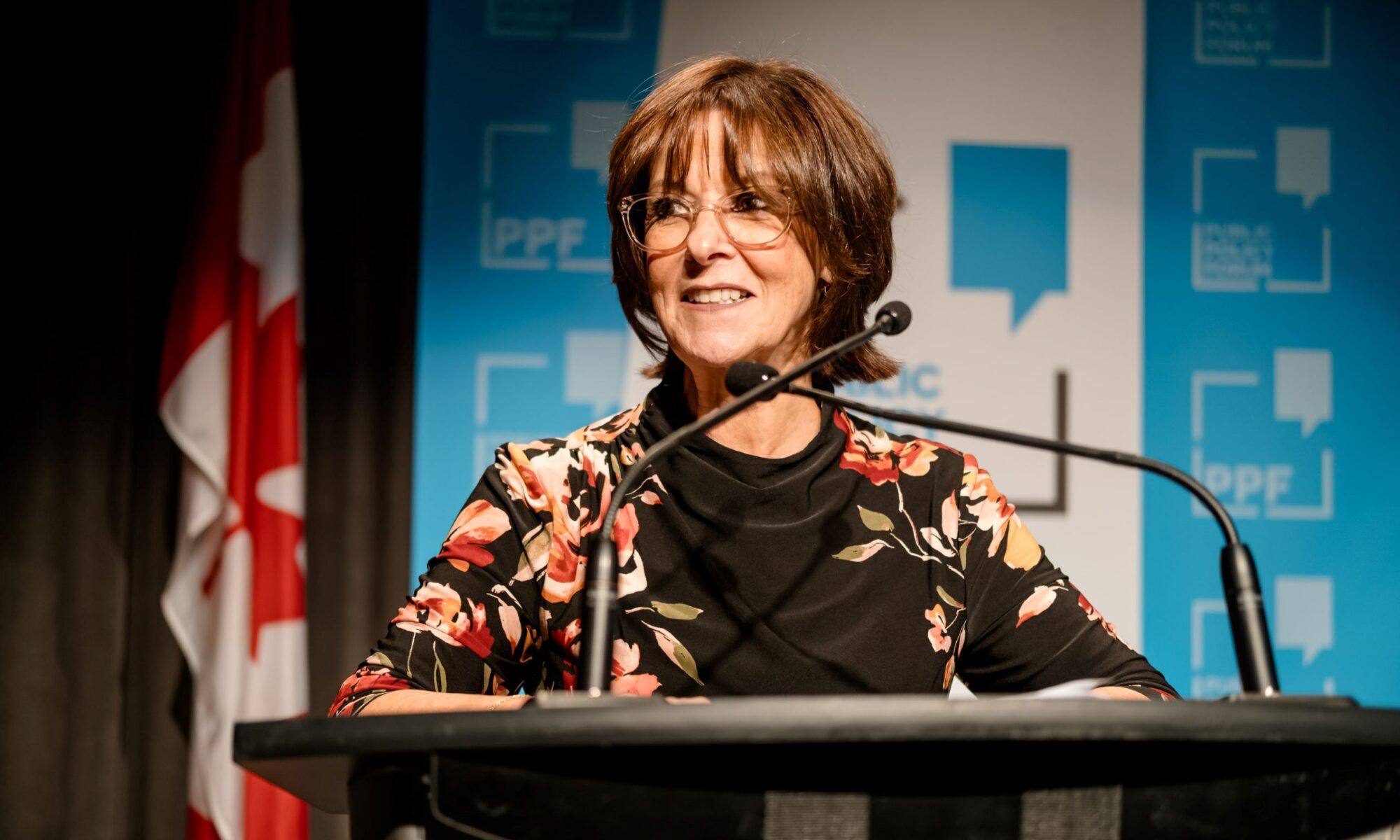 Laura Lee Langley at the 2024 Frank McKenna Awards